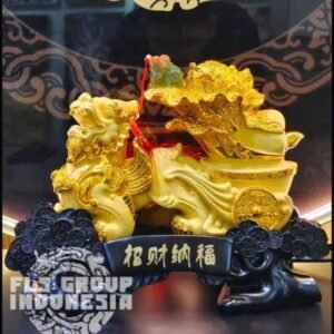 Pajangan Golden Pixiu uk.25x12x19cm