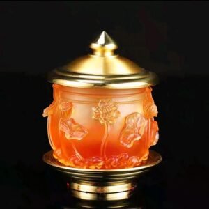 Cangkir Altar - Liuli Lotus uk 7x9cm
