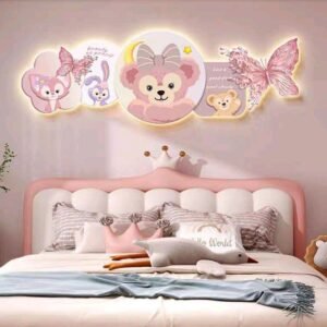 Wall Deco Custom Melody uk.120x40cm LED + Remote