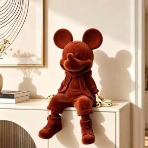 Mickey Velvet Art Fig uk.22x17x30cm