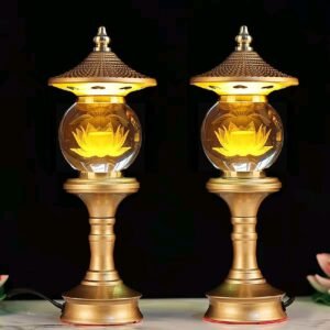 Lampu Altar T30cm 5 Warna (Sepasang)