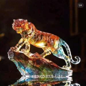 Pajangan Liuli - Harimau Hu Hu Sheng Wei uk.22x11x17cm