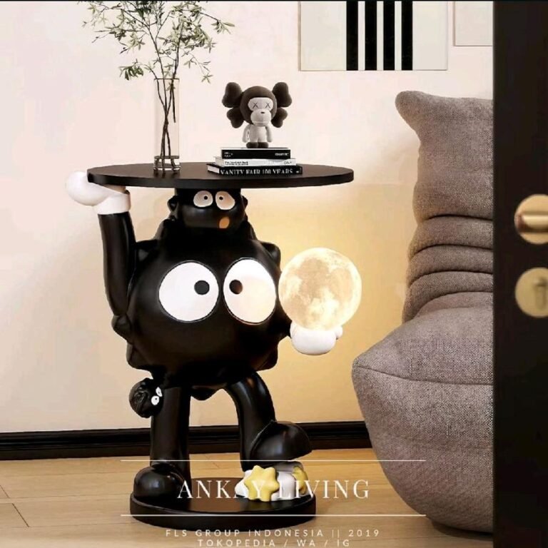 Edizione Compagno Tray + LED Moon uk.38x35x46cm