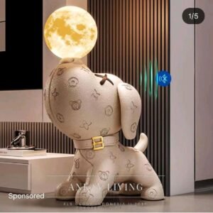 Doggy Moonlight + Speaker Lamp