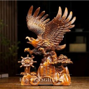 Pajangan Elang - Da Peng Zhan Ci / Kesempatan Melimpah uk 20x12x33cm