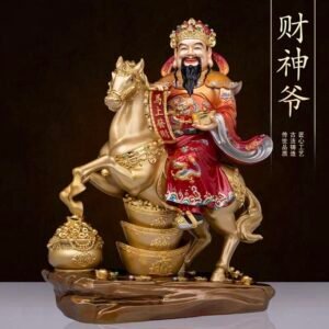 Patung Caishen - Ma Shang Fa Cai uk.31x17x41cm