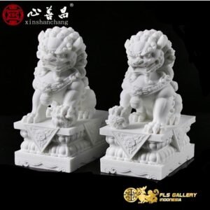 Fengshui Stone Guardian Lion (Foo Dog) S