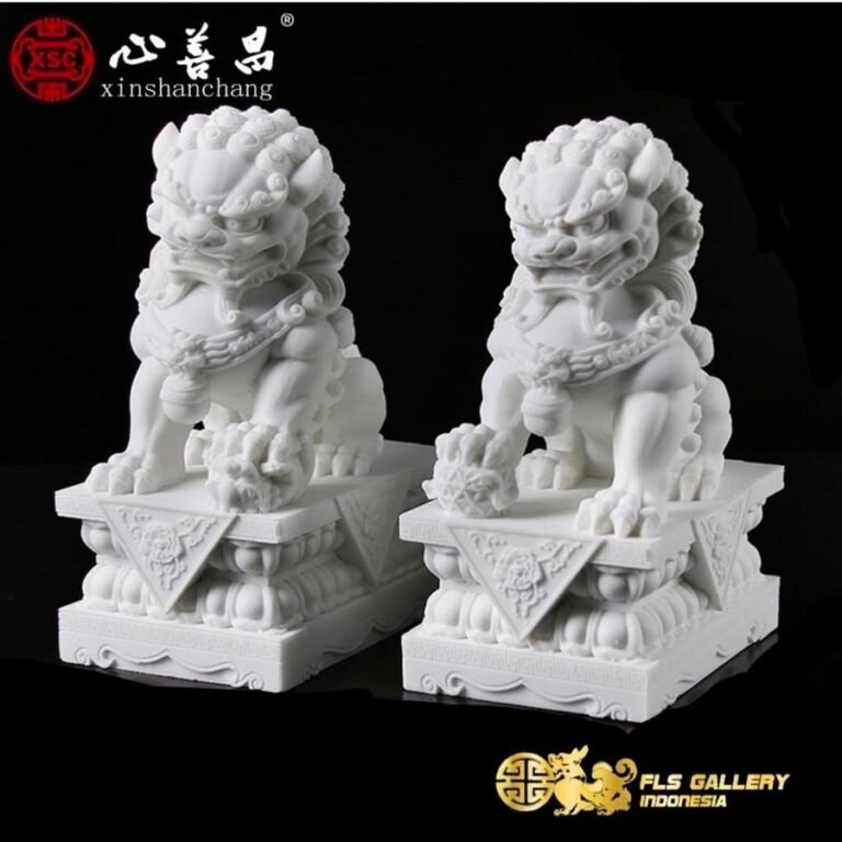 Fengshui Stone Guardian Lion (Foo Dog) S