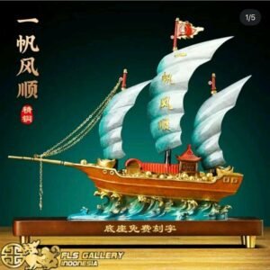 Pajangan Kapal Premium - Yi Fan Feng Shun uk.41x11x38.5cm