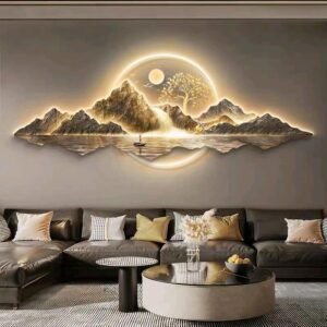 Wall Deco - Golden Valley Scenery LED A