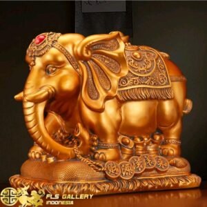 Pajangan Gajah - Rezeki Melimpah uk 25x18x23cm