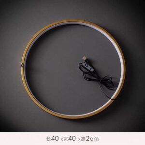 LED Ring diameter 40cm + colokan listrik
