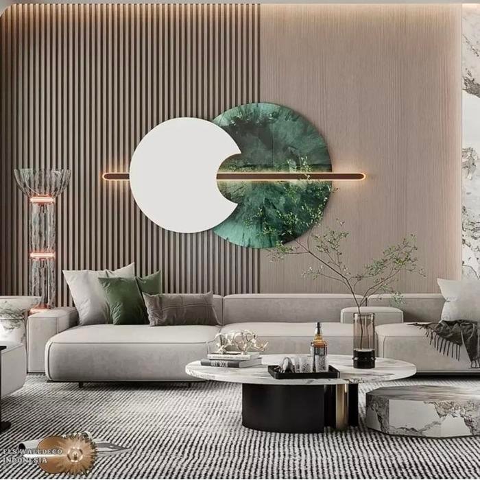 Wall Deco Forest Green Hiasan Dinding