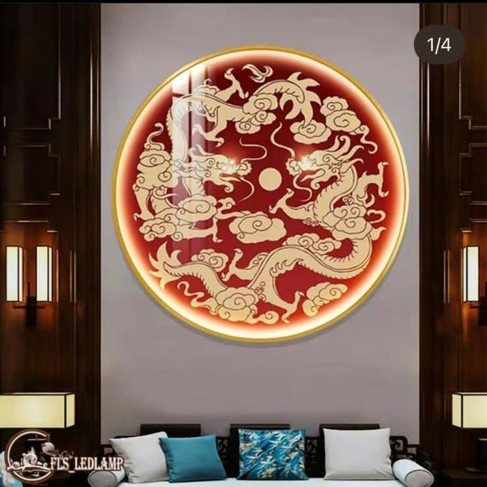 FLS Painting LED Crimson Duo Dragon Pearl