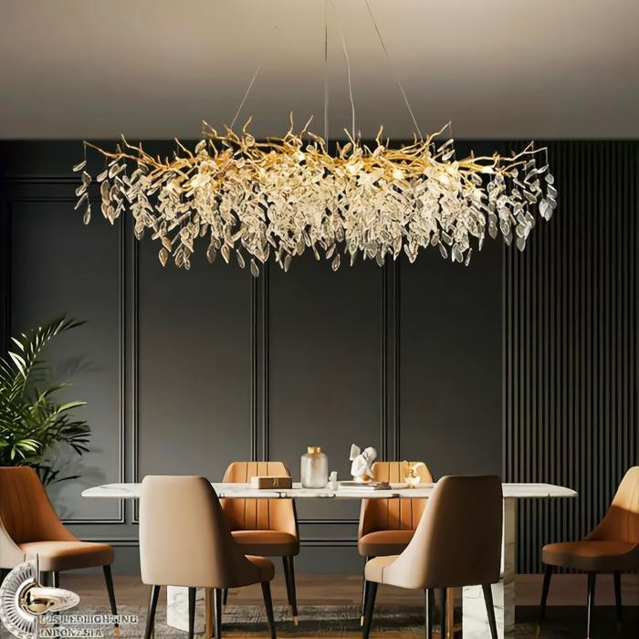 Lampu Hias Gantung FLS LF0957 Led Lighting 180cm