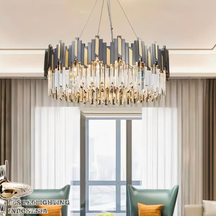 Led Lighting FLS LF0860 Lampu Hias Grey and Gold