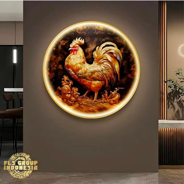 FLS Painting LED Golden Rooster series A