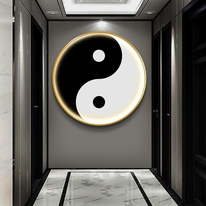 FLS Painting LED Yin Yang Harmony