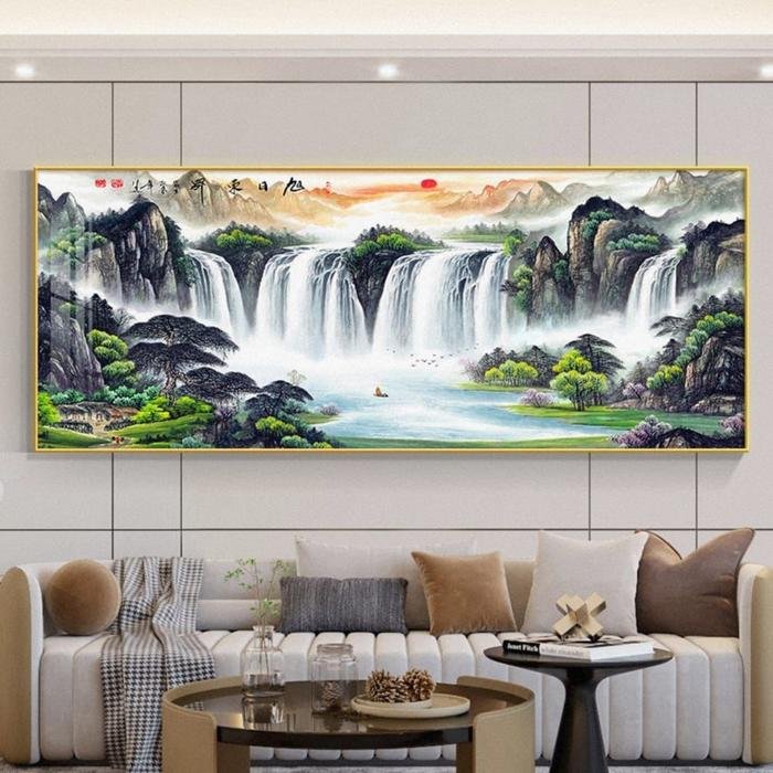 Painting Led Fortune Waterfall