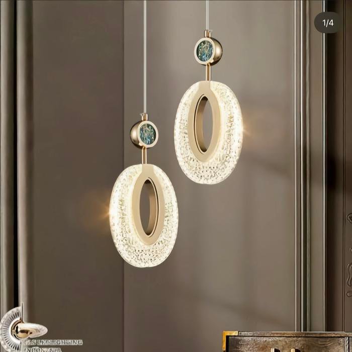 Led Lighting Oval Bed side lamp 13x27cm