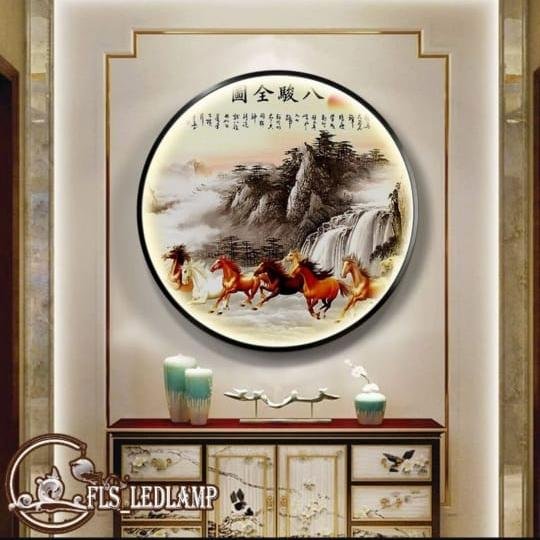 FLS Painting LED Kuda " Ba Jun Xiong Feng "