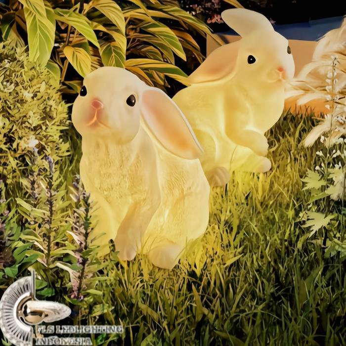 Bunny Solar Panel Led Lighting LF01107
