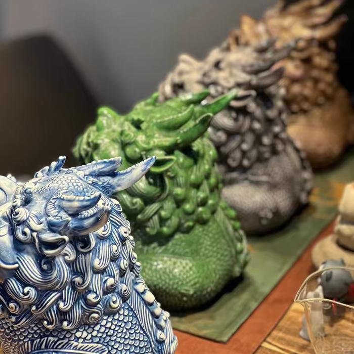 Pajangan Pixiu uk.20x16cm (Jindezhen Ceramic)