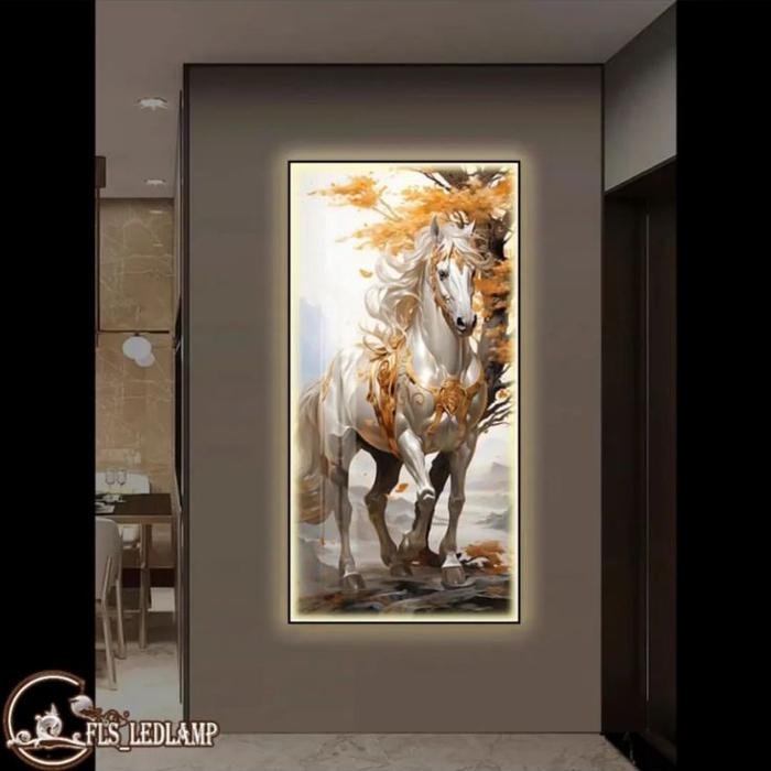 Painting LED Autumn Horse
