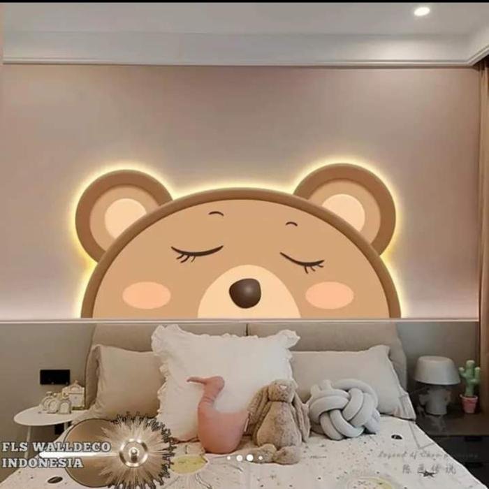 Wall Deco Jr Cuttie Bear LED