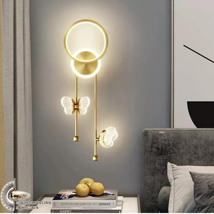 Lampu Dinding Lumine Butterfly uk.24×57.5cm