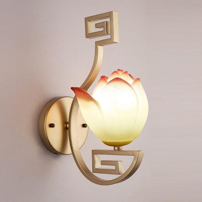 Lampu Dinding Lotus uk 40cm