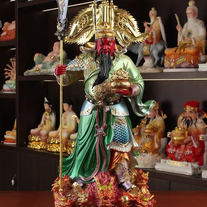 Patung Guan Gong (Fiber premium) 16Inch/40cm