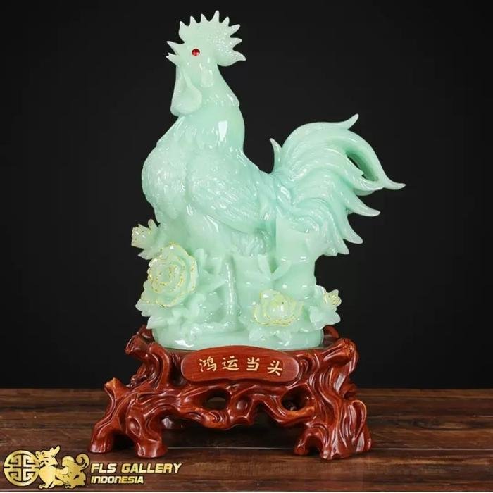 Pajangan Hong Tun Dang Tou (Rooster) uk 27x28x43cm