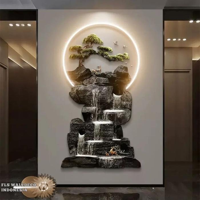 Wall Deco Zen Waterfall sr