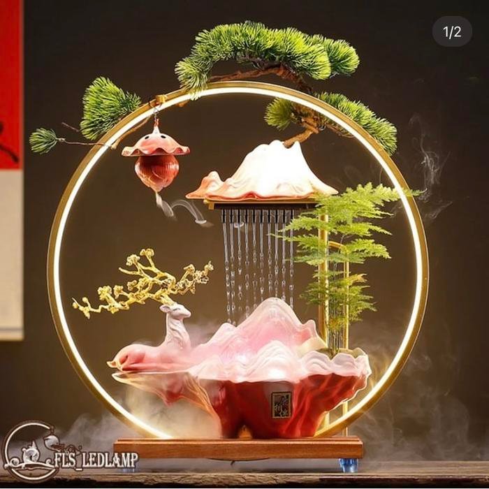 Fountain Rusa Sika Merah Atomizer
