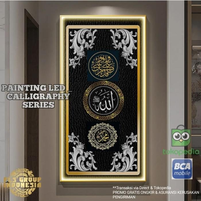 Painting LED Calligraphy Series A Frame Gold set