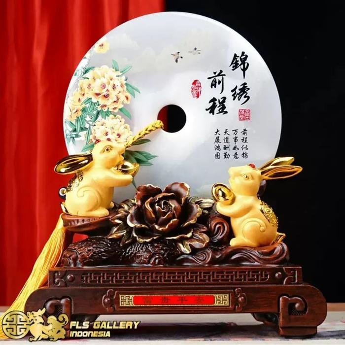 Jade Ring Qian Ceng Si Jin (Rabbit)