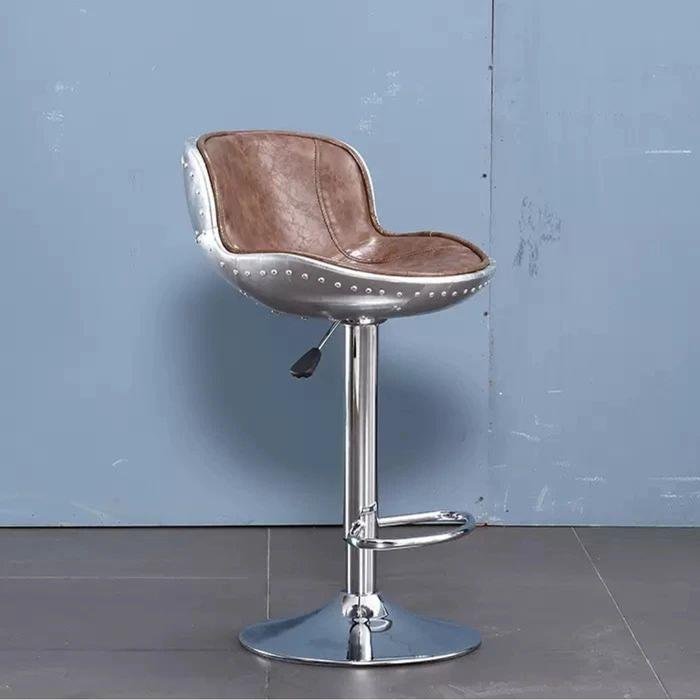 Cynora Metal (Brown) Bar Stool uk.46x56cm