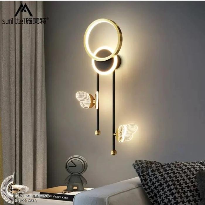 Lampu Dinding Lumine Butterfly uk.24x57.5cm
