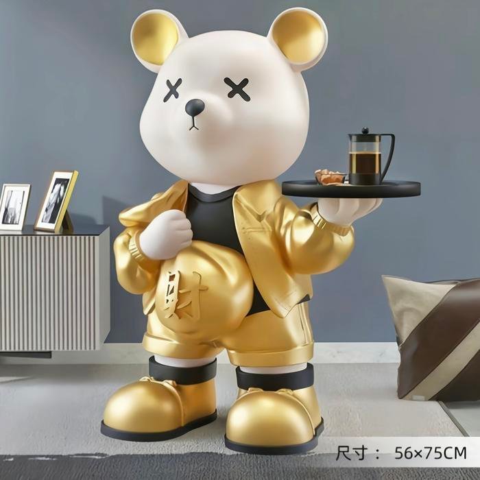Giuani Bear Ornament 56x75cm Figure