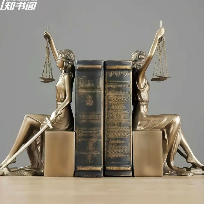 Justice Book Holder 13X11X26CM