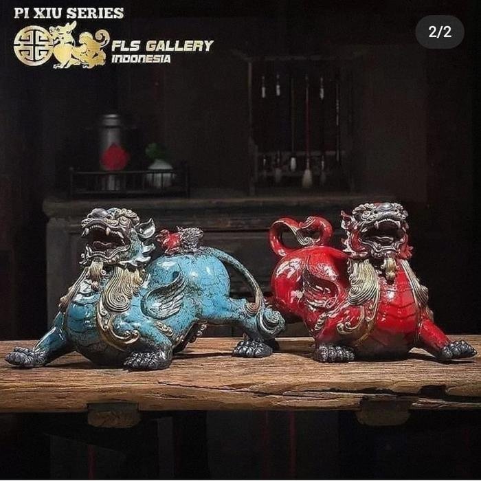 Pixiu Biru Naga ukuran M