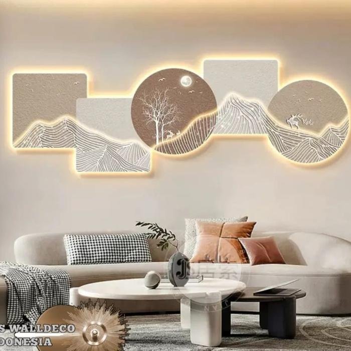 Wall Deco Luxury Mountain Contemporer