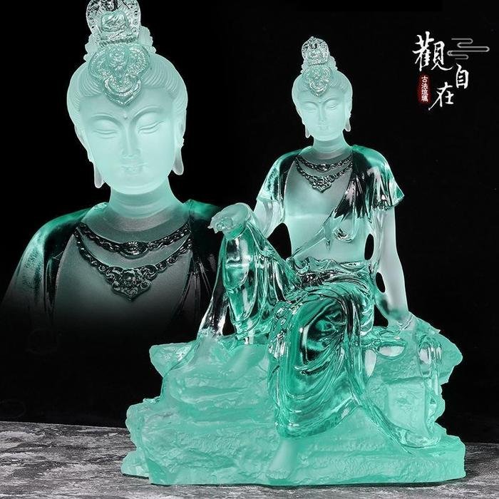 Liu Li Guan Zi Zai Phusa statue