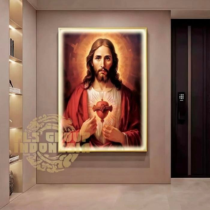 Painting Led Christiany Yesus