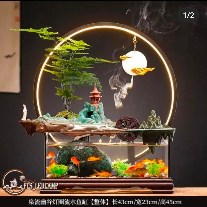 Aquarium Feature LED Scholar Lunar set