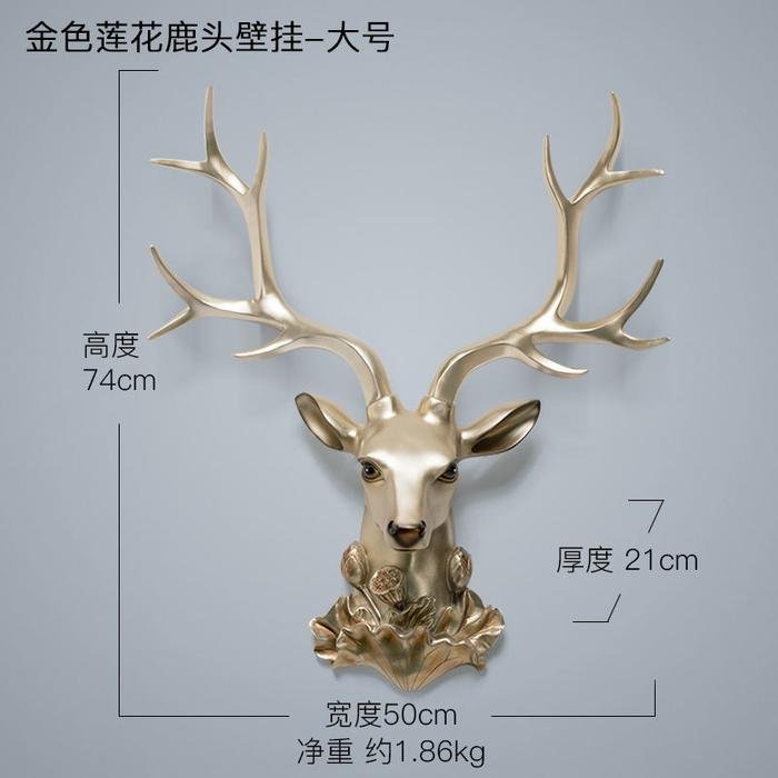 Pajangan Kepala Rusa 74cm