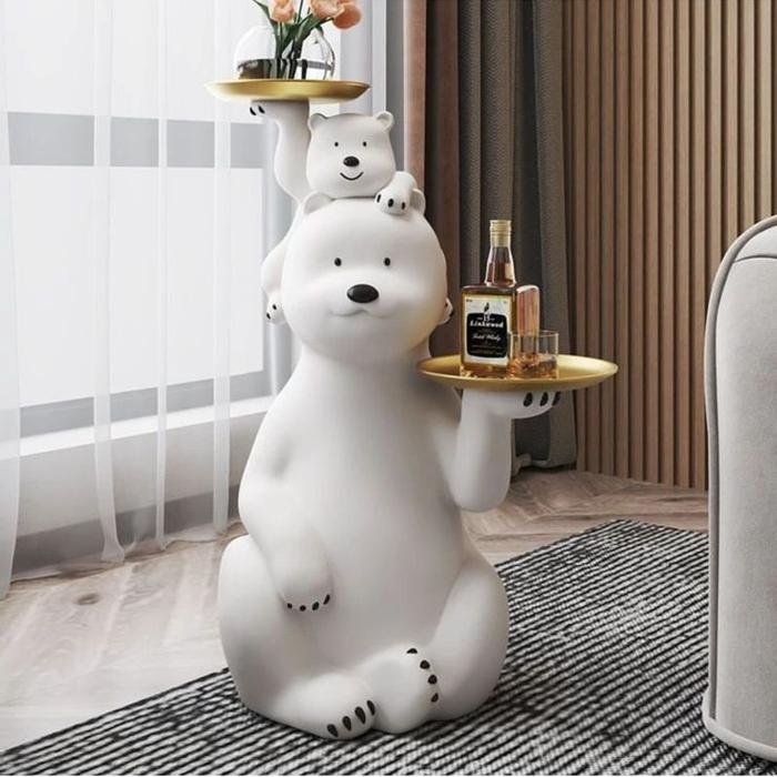 Ankay Papa Bear Tray 42*73*77cm