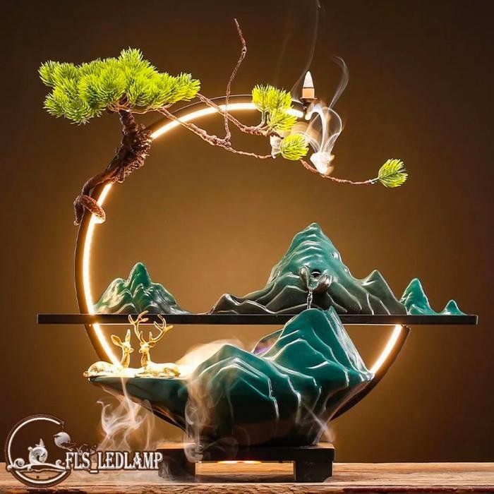 Fountain LED Tosca Mountain Deers