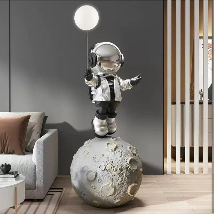 Little Astronauts Moon Lamp uk.50x140cm